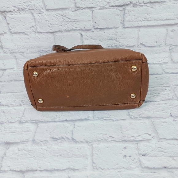 Michael Kors Acorn Harper brown pebbled leather bag - Picture 5 of 15